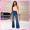 High Waisted Bell Bottom Jeans
