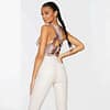 Underbust Haterneck Crop Top