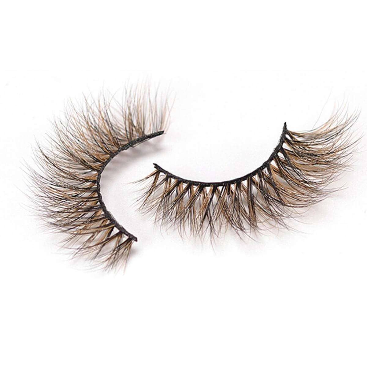 Blond & Brown Eyelashes