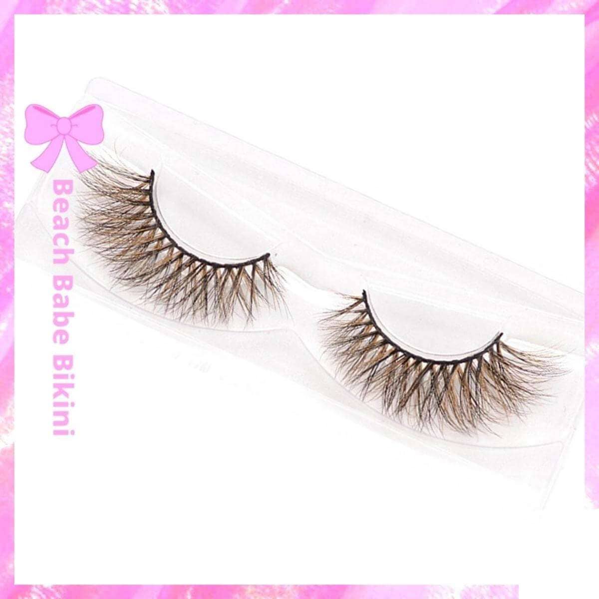 Blond & Brown Eyelashes