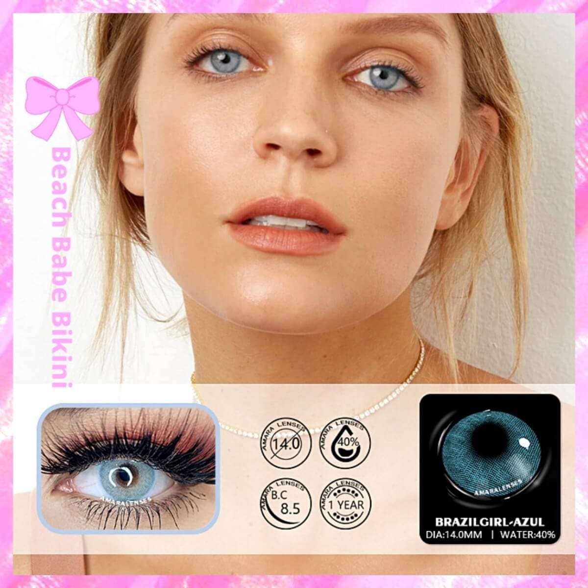 Colored Contacts Blue