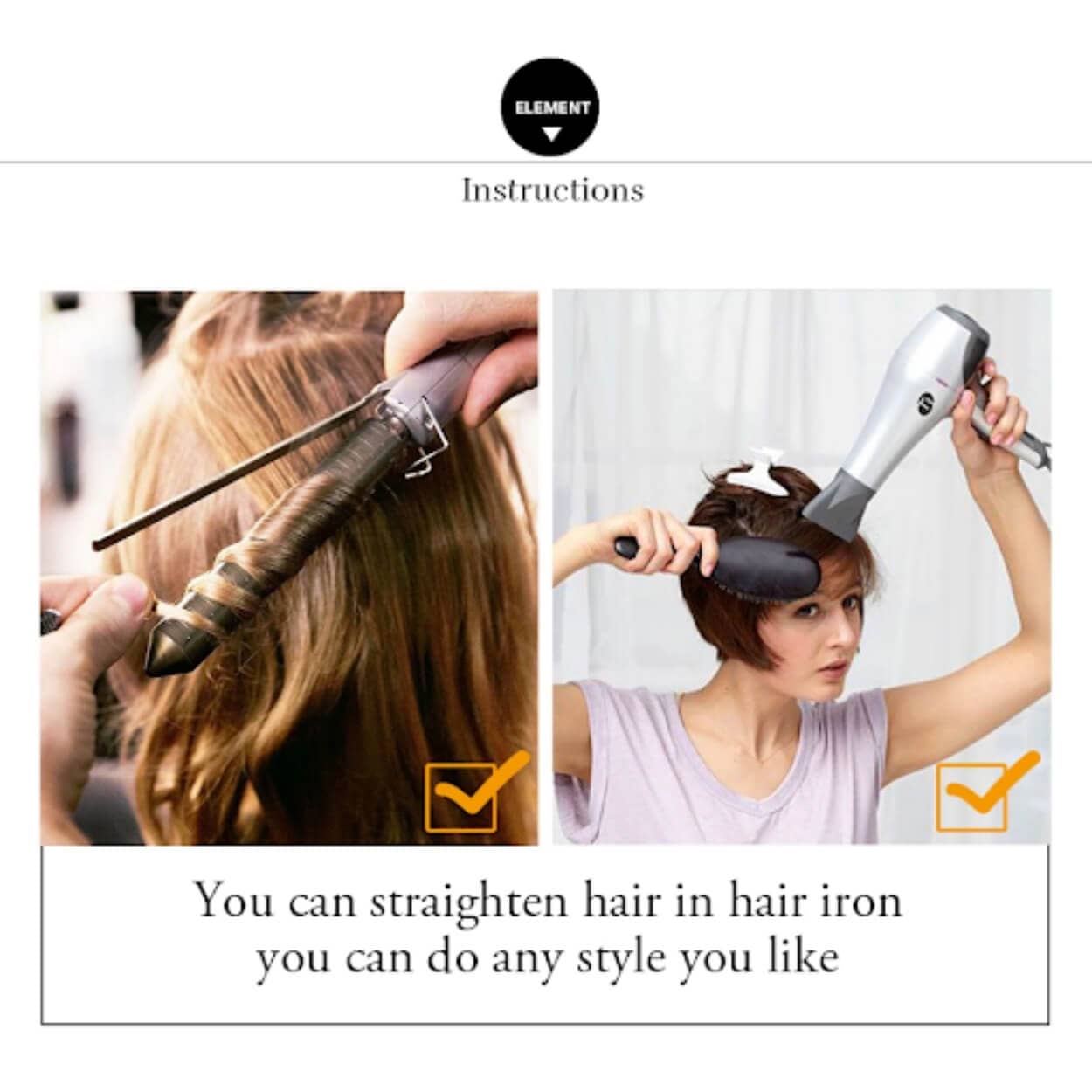 Instructions for Wigs