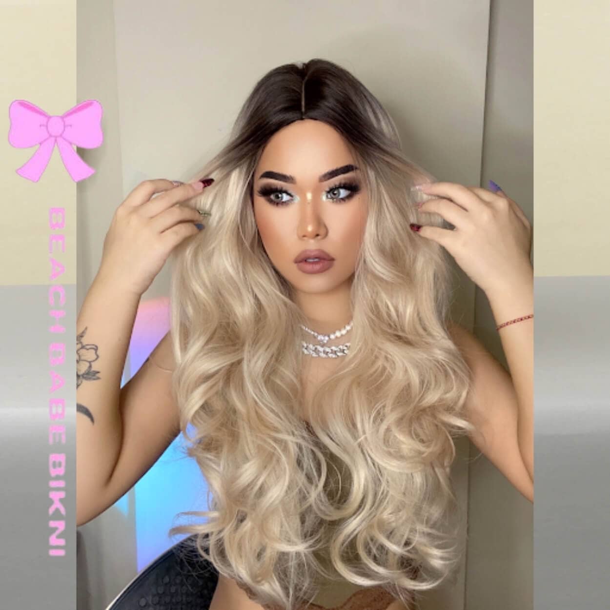 Long Ombre' Wig