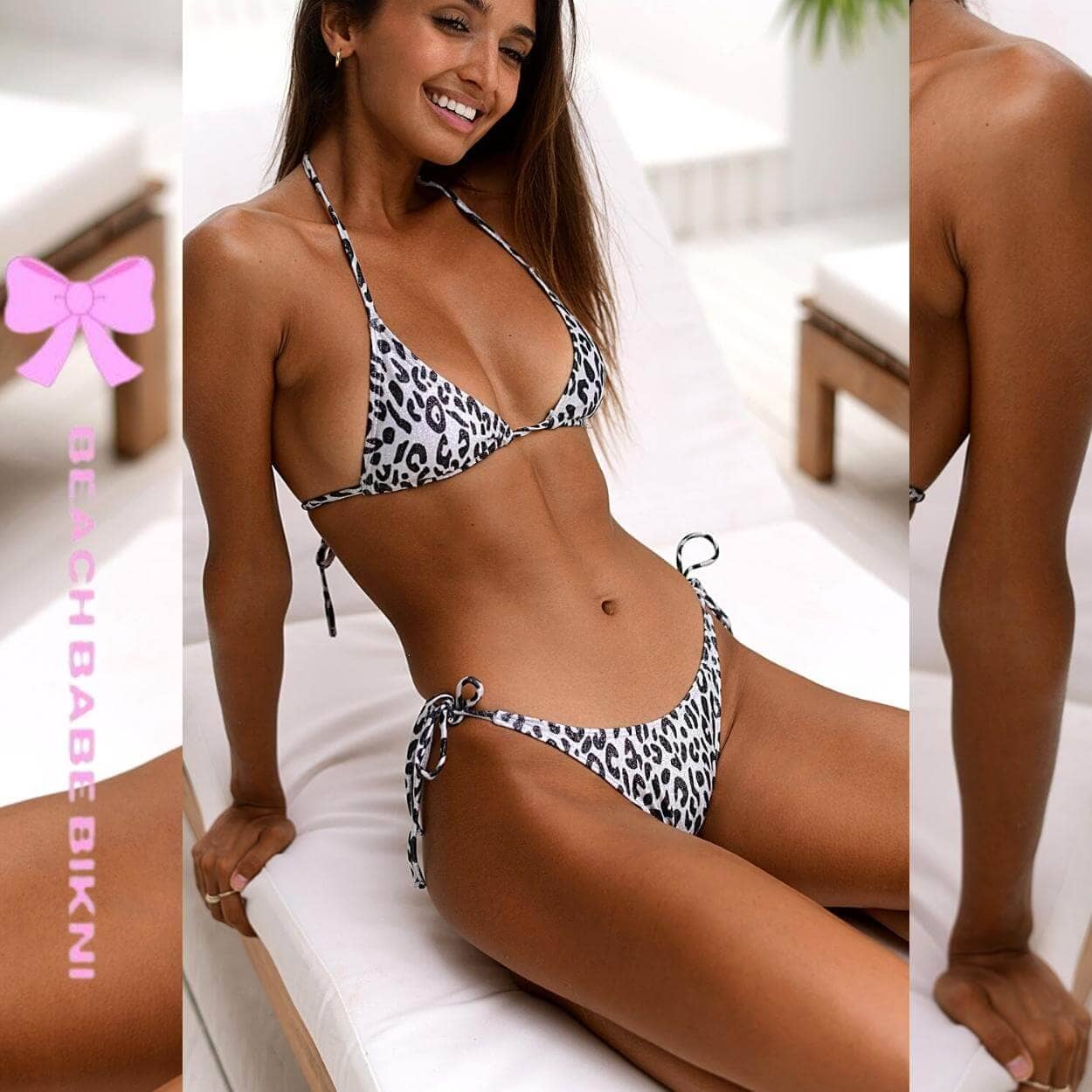 Glitter Leopard Bikini
