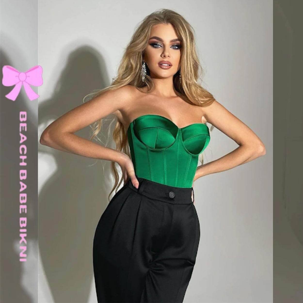 Satin Strapless Corset