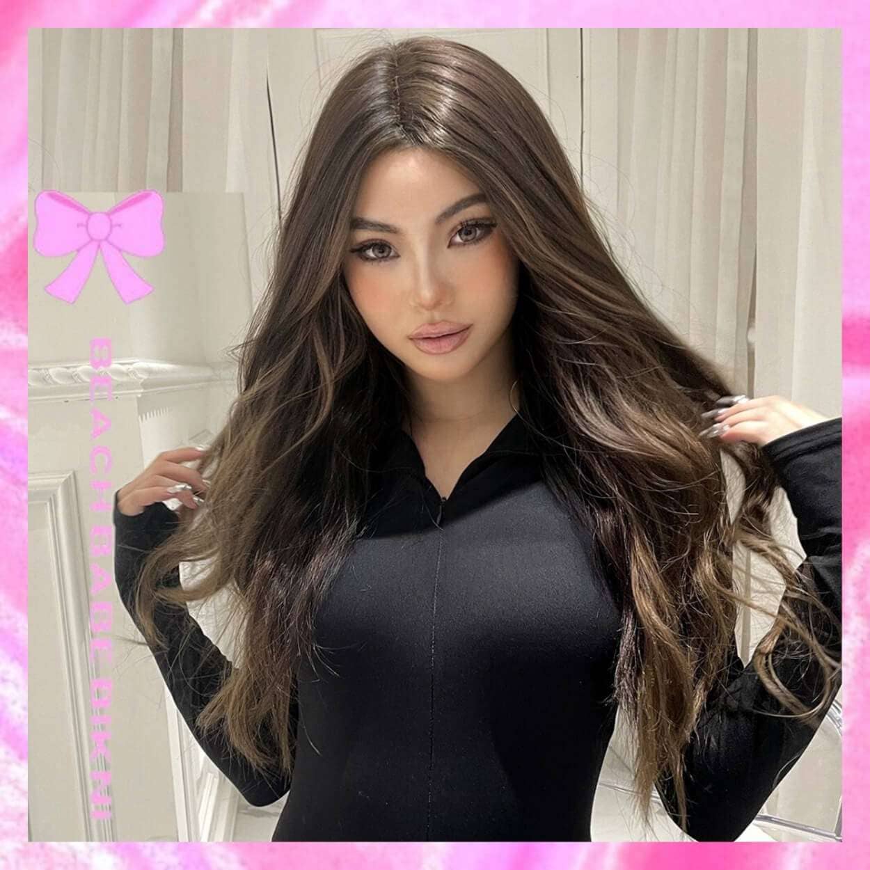 Dark Brown Lace Front Wig