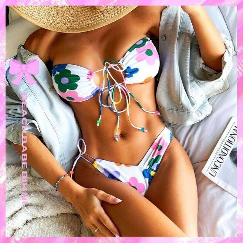 70s Bandeau Bikini
